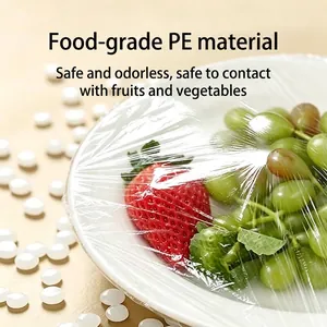 Disposable food-grade PE elastic bowl covers for fresh fruit and vegetable storage