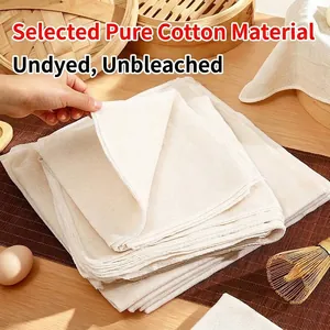 Food-grade pure cotton steamer cloth for non-stick cooking and kitchen use