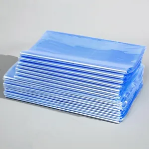 Blue heat shrink wrap bags for shoe storage, moisture-proof and dust-proof protector