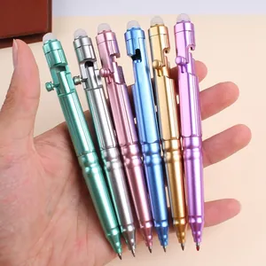 Löschbarer Gelschreiber Mit Repetiermechanismus Kreativ Mechanischer Stil 0.5 Metallic-Finish Schreibwaren Für Studenten Büro Alltag