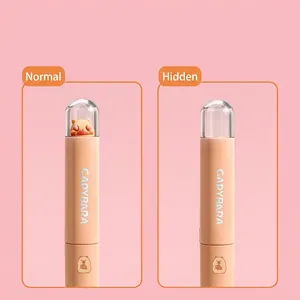Cute Cartoon Animal Twist Gel Pen Hide And Seek Rotating Mechanism For Kids Student Stationery School Office Writing Tool