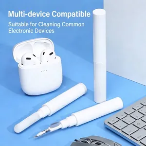 Professional multi-functional cleaning pen set for Bluetooth earphones and mobile phones
