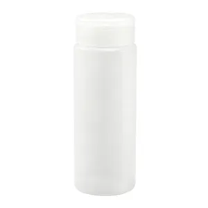 White translucent plastic seasoning shaker bottle for spices and powders