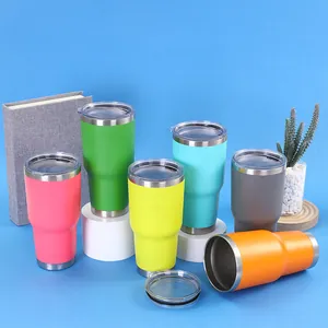 Πολύχρωμα θερμός 30oz από ανοξείδωτο ατσάλι σε διάφορα χρώματα για το αυτοκίνητο