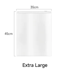 Extra large 35x45cm waterproof travel storage bag for clothing organization and luggage packing