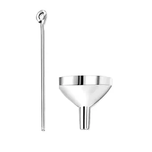 Mini kit imbuto in acciaio inox con spillo per collane cinerarie e flaconi liquidi