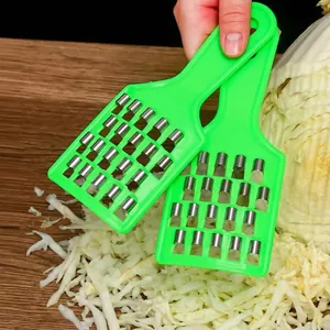 Stainless steel cabbage grater and vegetable shredder for dumpling filling