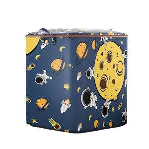 Large capacity astronaut theme quilt storage bag with durable foldable waterproof design