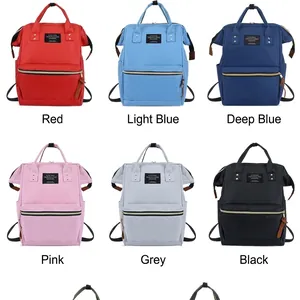 Large capacity waterproof Oxford cloth mummy backpacks in six colors for travel