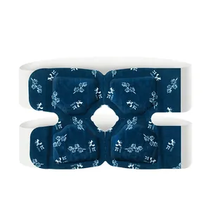 Self-heating wormwood knee patch for joint pain relief with adjustable elastic straps