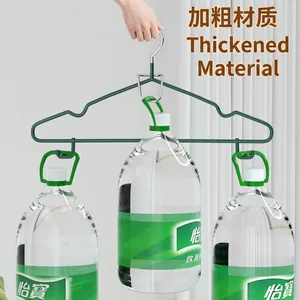 Heavy-duty thickened clothes hanger demonstrating high load-bearing capacity