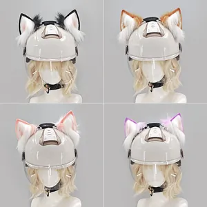 Schwenkbare elektrische Katzenohren-Stirnbänder in vier Farben für Cosplay-Kostüme