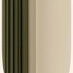 Macro view of the non-slip vertical texture and matte finish of the plastic pant hanger