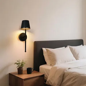 Moderne Minimalistische LED Oplaadbare Tafellamp Draadloos Metaal Dimbaar Touch Nachtlicht Voor Slaapkamer Woonkamer Decoratie Lamp