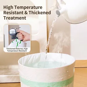 Sacchetti per rifiuti spessi con coulisse e stampe, resistenti al calore per cucina