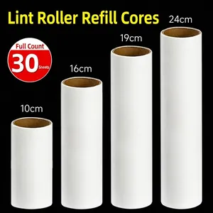 Lint Roller Refill Rolls Sticky Paper For Clothes Pet Hair Remover Adhesive Dust Remover Diagonal Tear Home Cleaning Tools