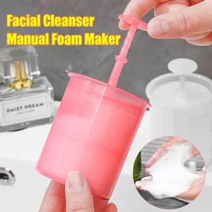 Tazza schiumogena manuale per detergente viso per schiuma ricca e pulizia delicata rosa