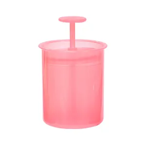 Montalatte manuale rosa per detergente viso per creare una schiuma ricca e soffice oggi