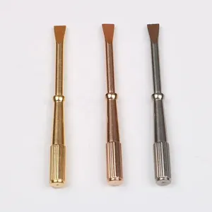 Schlitzschraubendreher Aus Edelstahl Für Die Reparatur Von Schmuckarmbändern Präzises Mini-Flachkopf-Werkzeug Gold Silber Roségold Schwarz