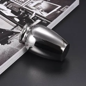 Sleek mini stainless steel cremation urn for pet ashes and hair keepsake memorial