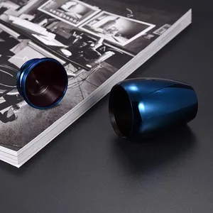 Eleganter blauer Mini-Kremationsbehälter für Haustierasche Andenken Bestattungsglas