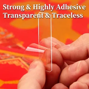 Strong transparent double-sided adhesive tape for Spring Festival couplets and decor