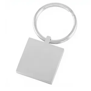 Llavero Colgante de Urna de Cremación Cuadrado de Acero Inoxidable Abrible Recuerdo de Cenizas Joyería Conmemorativa Plata