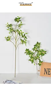 High-quality artificial Pieris japonica branches in two sizes for Nordic style home decoration