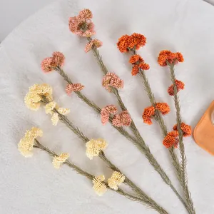 Ramas de suculentas artificiales realistas para decoración de mesa de boda nupcial