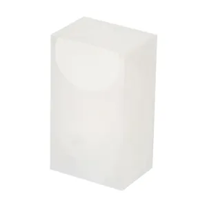 Minimalist wall-mounted frosted plastic storage box for kitchen sink filters