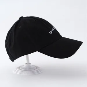 Stylish black baseball cap featuring white team bride embroidery for bridal shower parties