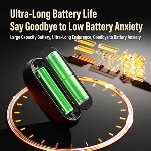 Portable magnetic hand warmer with USB charging and large capacity battery design