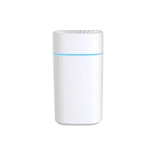 Humidificateur d'air portable USB blanc à brume nano pour bureau, maison et chambre