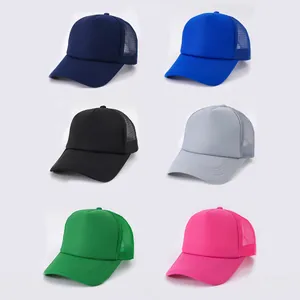 Unisex Mesh Trucker Hat Breathable Foam Front Baseball Cap For Outdoor Cycling Daily Sun Protection Western Fashion Hat