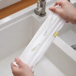 Heavy-duty washable and reusable kitchen cleaning rags for efficient oil absorption