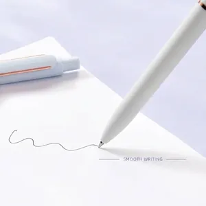 Professioneller weißer Morandi Gelschreiber 0,5 mm für glattes und elegantes Schreiben.