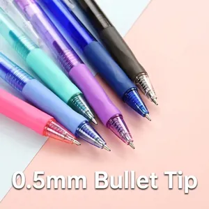 Retractable Erasable Gel Pen For Office School Supplies Heat Sensitive Ink Stationery Multiple Colors Writing Pen