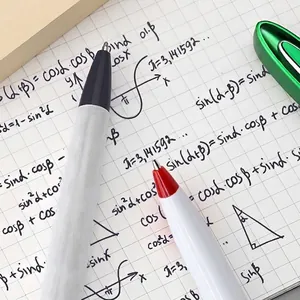 Bolígrafos retráctiles con tinta de secado rápido para una escritura fluida en papel