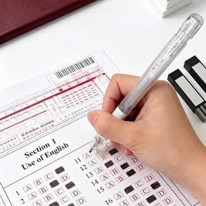 Professional 2B Mechanical Pencil Set For Exam OMR Scoring Cards Includes Lead Refills Eraser For Students Office School Stationery