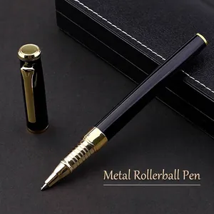Professional Business Metal Gel Pen Smooth Writing Rollerball Pen Luxury Executive Sign Pen For Office Hotel School Stationery