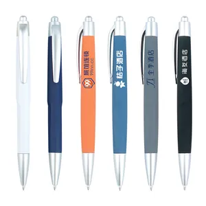 Customizable retractable ballpoint pens for corporate gifts and hotel business conferences.