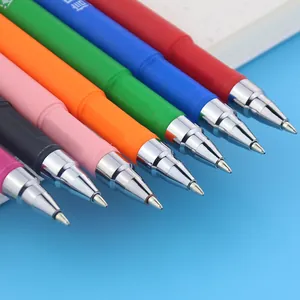 Vibrant rainbow multi-color gel pens set for creative office and stationery needs