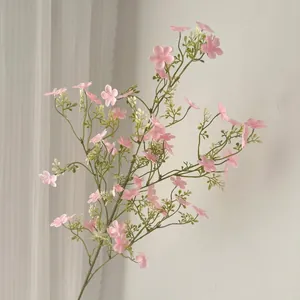 Elegante ramo di gipsofila artificiale rosa per decorazioni di casa e matrimoni