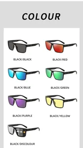 Detailed display of cycling sunglasses in multiple color options and photochromic lenses