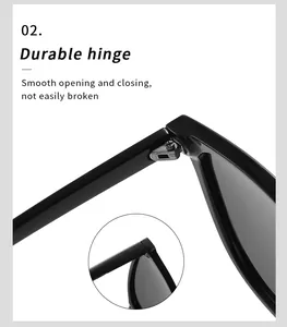 Macro view of a durable hinge on these photochromic polarized sports sunglasses