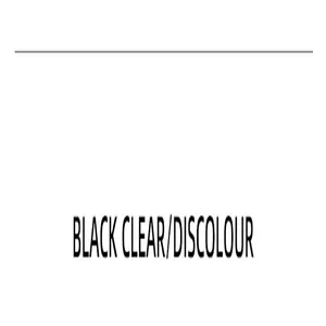 Detailed text showing black clear and discolour lens options for cycling glasses.