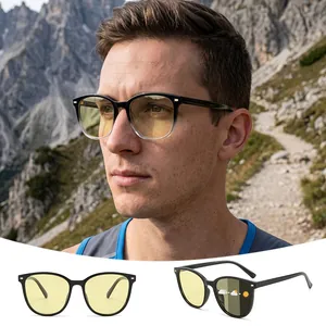 Outdoor photochromic polarized sports sunglasses for cycling and hiking adventures