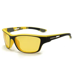 Lunettes de soleil de sport polarisées D336 pour hommes pour le cyclisme et protection UV