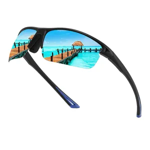 Gafas de sol deportivas polarizadas para hombre para ciclismo al aire libre y la playa