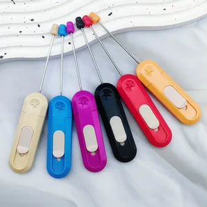 Farbenfrohe, einziehbare DIY-Perlen-Hobbymesser für präzises Papierschneiden und Bastelprojekte